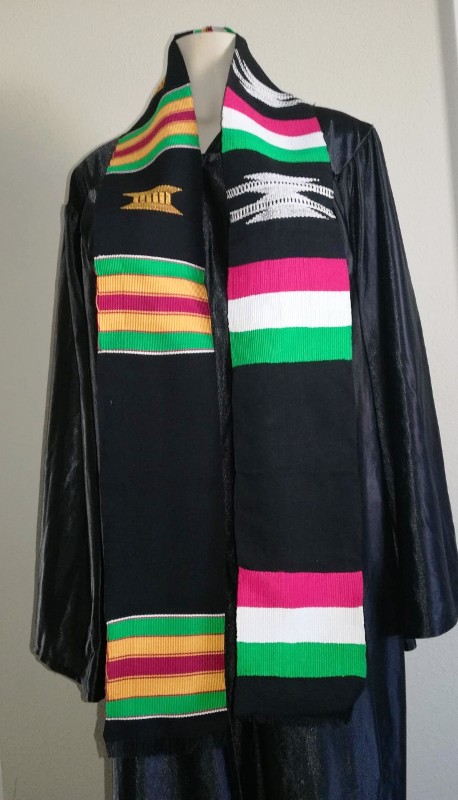 Combination Kente Stoles. DHWS and LMSA