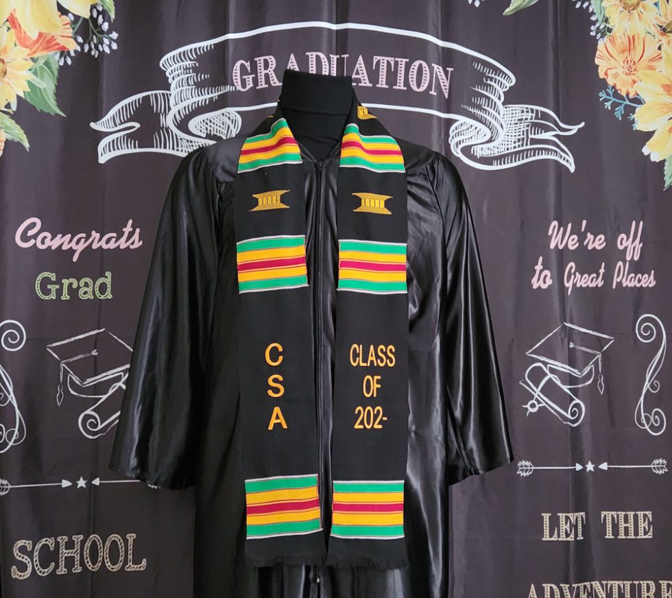 CSA and Class of 2024 Kente Stoles | African Imports