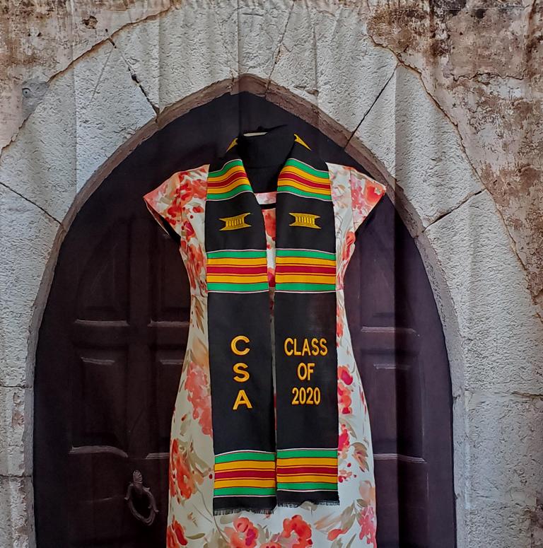CSA and Class of 2022 Kente Stoles