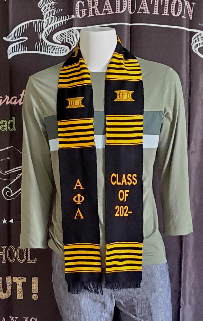 Alpha Phi Alpha Kente Class of 2022