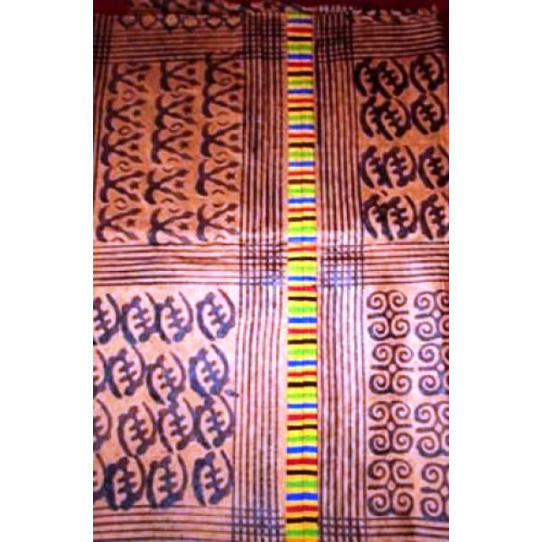 Light Brown Adinkra Cloth
