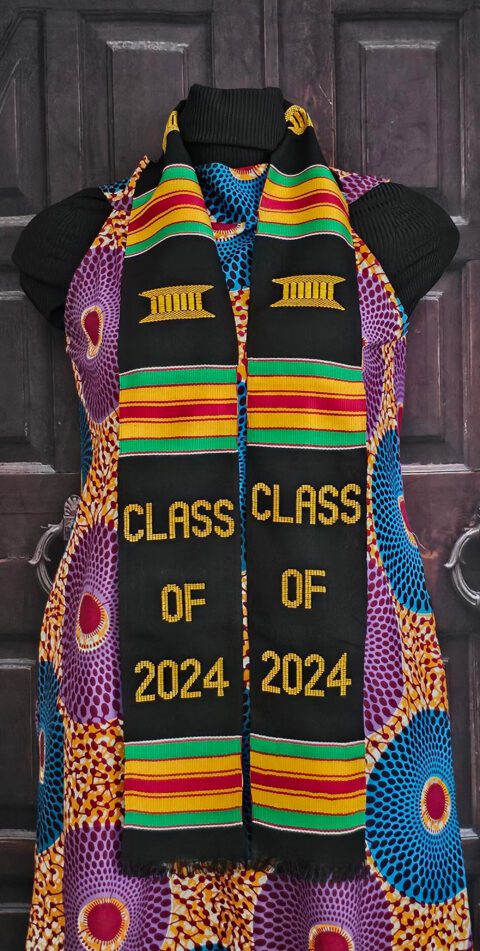 Class of 2024 Graduation Kente Stoles | African Imports