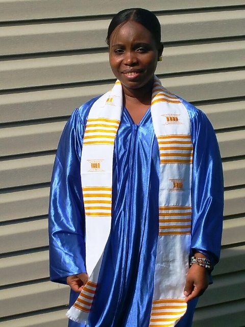 Class of 2018 Kente Cloth Graduation Stole 