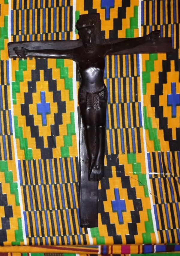 Ebony Crucifix Small