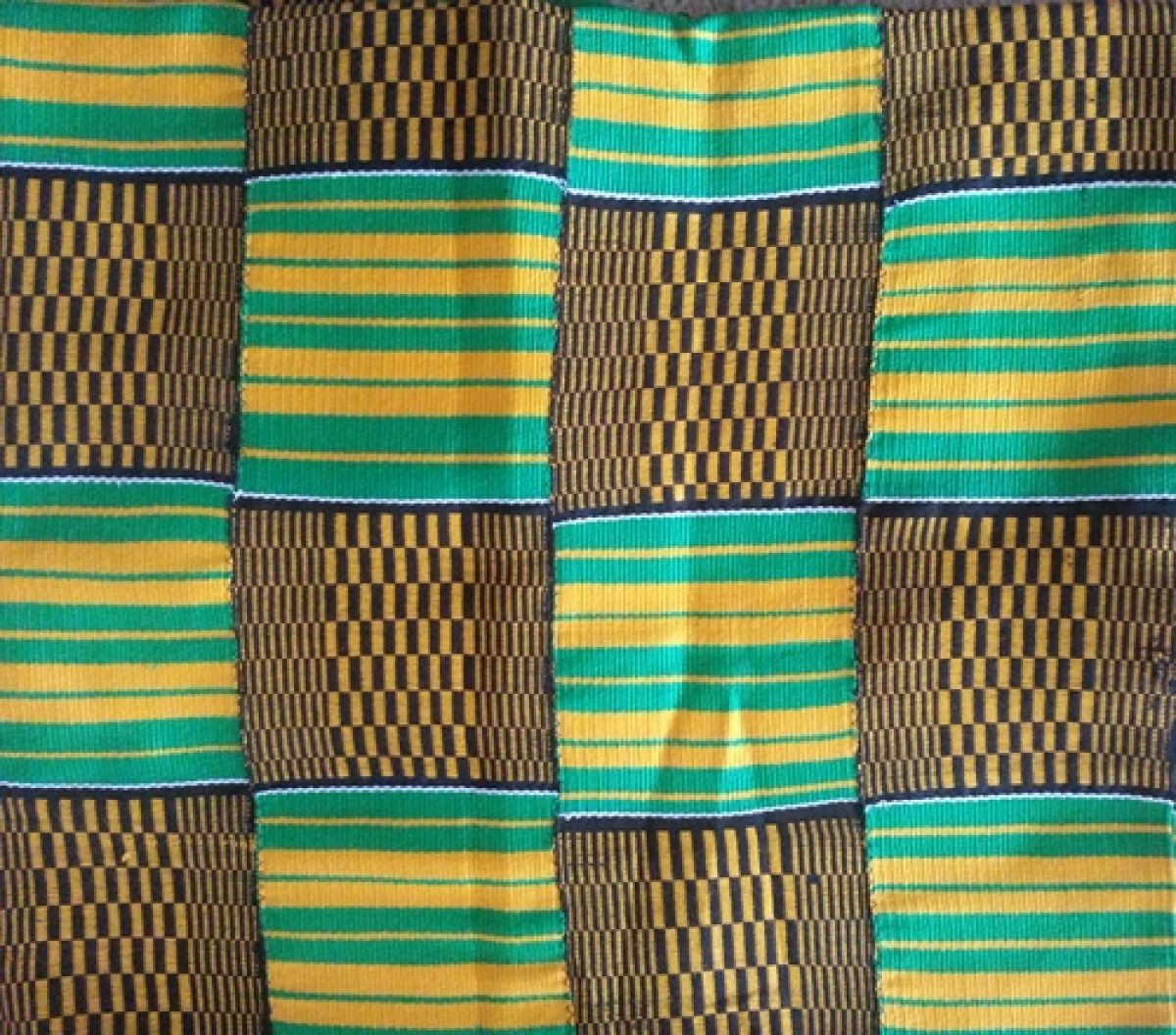 Kente Cloth Pattern Traditional African - Kente - Pin