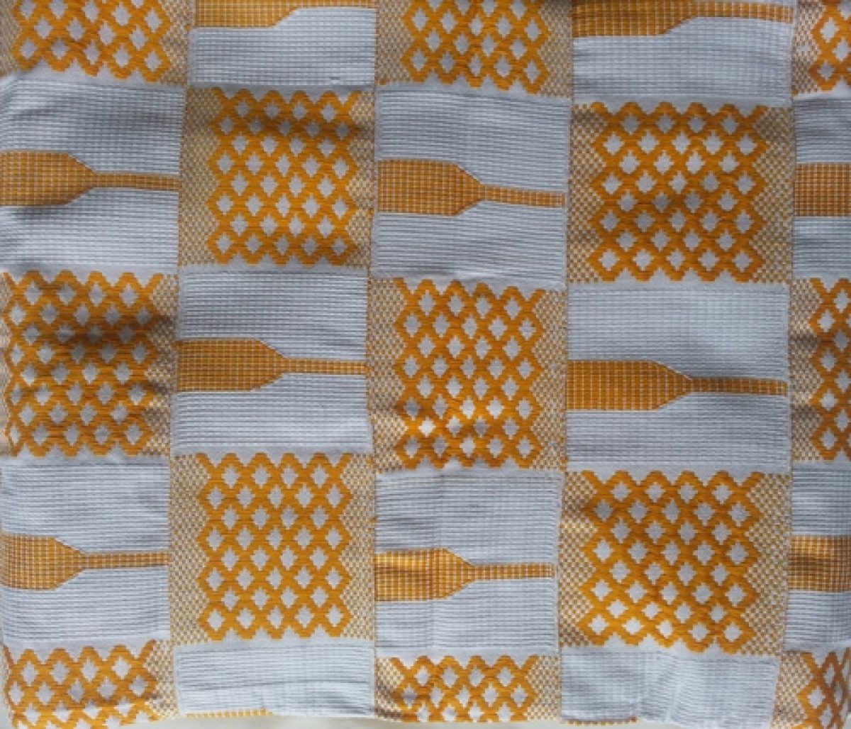 White And Gold Kente | atelier-yuwa.ciao.jp