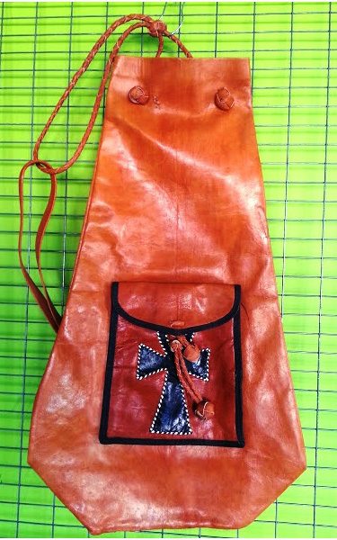 Leather Shoulder Bag Ankh